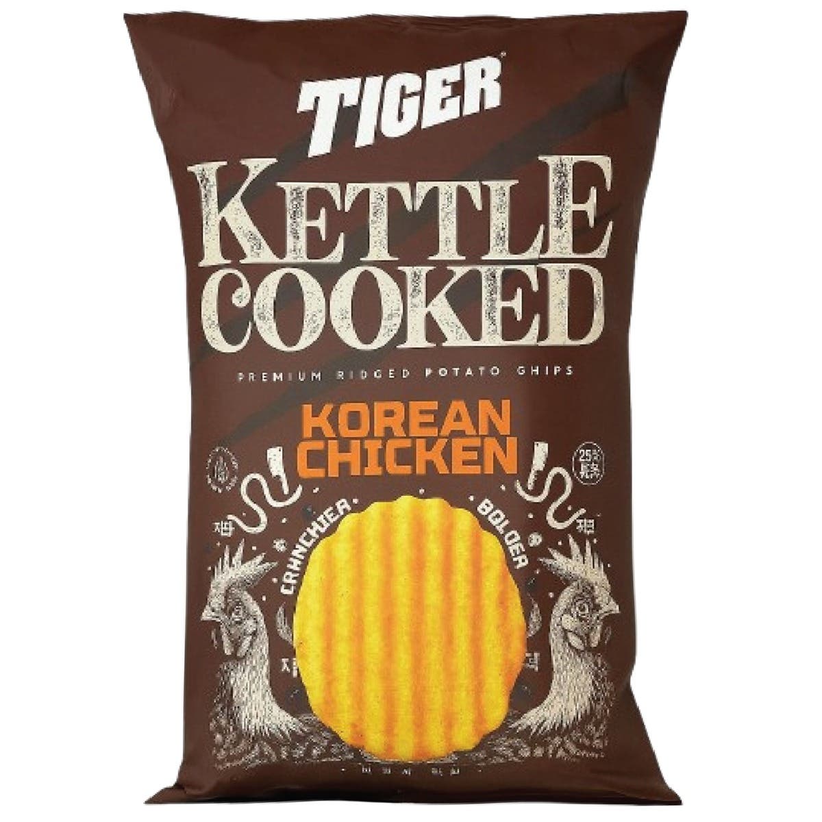 Tiger Chips Kettle Cooked Korean Fried Chicken - 120g