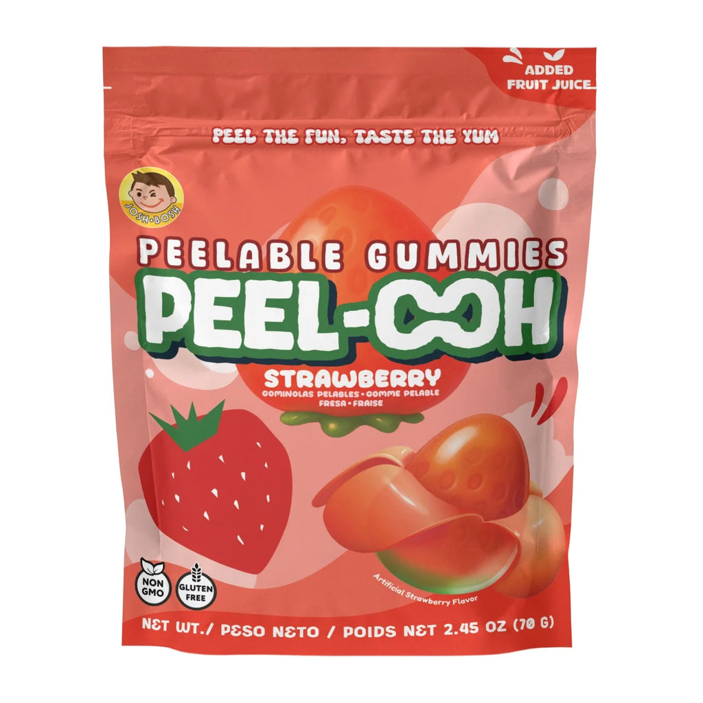 Josh Bosh Peel-ooh Peel-able Halal Gummies - Two Pack